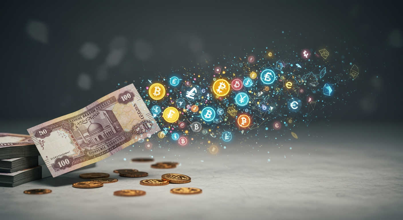 Ira To Cryptocurrency illustration photo