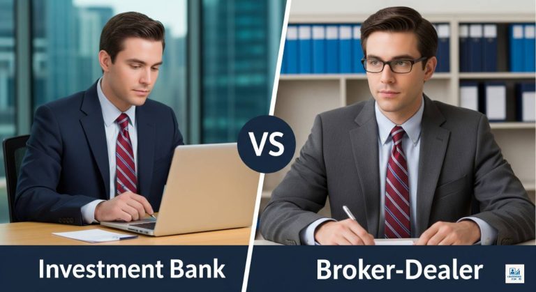 What is the Difference Between an Investment Bank and a Broker Dealer? [Explained Simply]